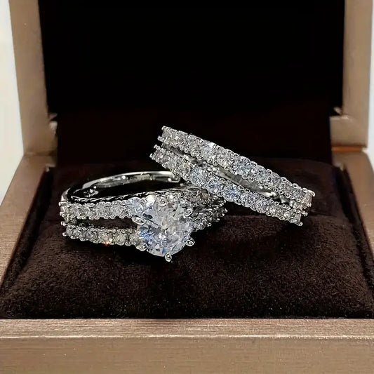 Eternal Radiance Ring Set | Guld