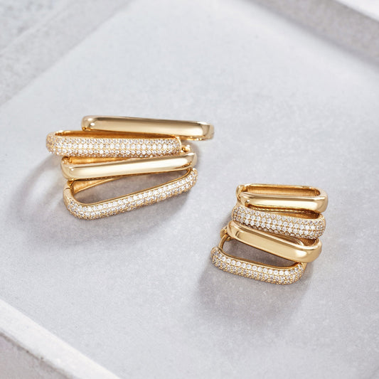 Icon Pavé Creoler | Guld