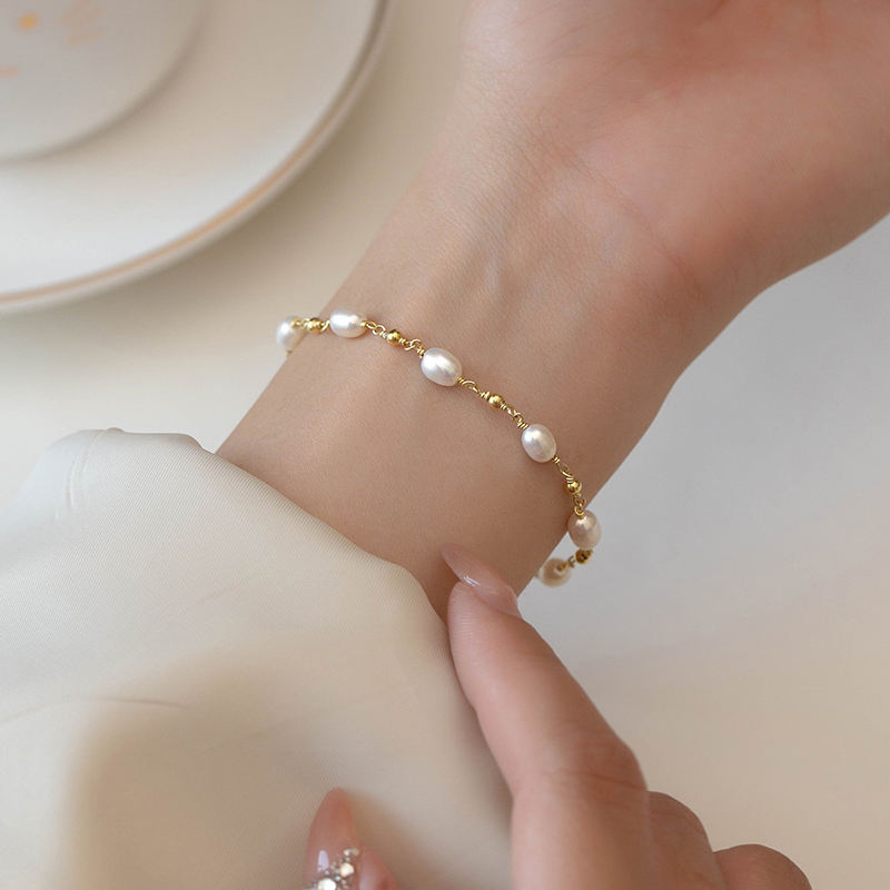 Barock Pärl Strand Armband