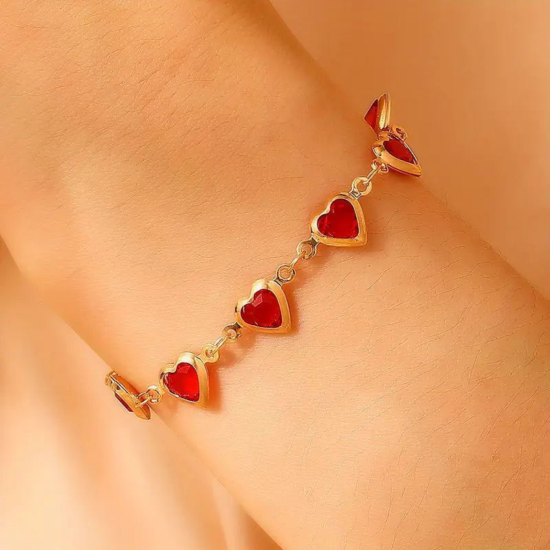 Ophelyra Garnetelle Armband | Guld