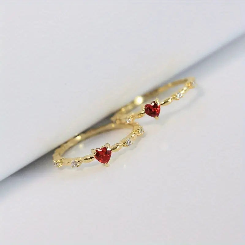 Coralyn Amoura Ring | Vitguld