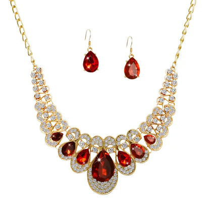 Maevina Crimselle Smycke Set | Guld