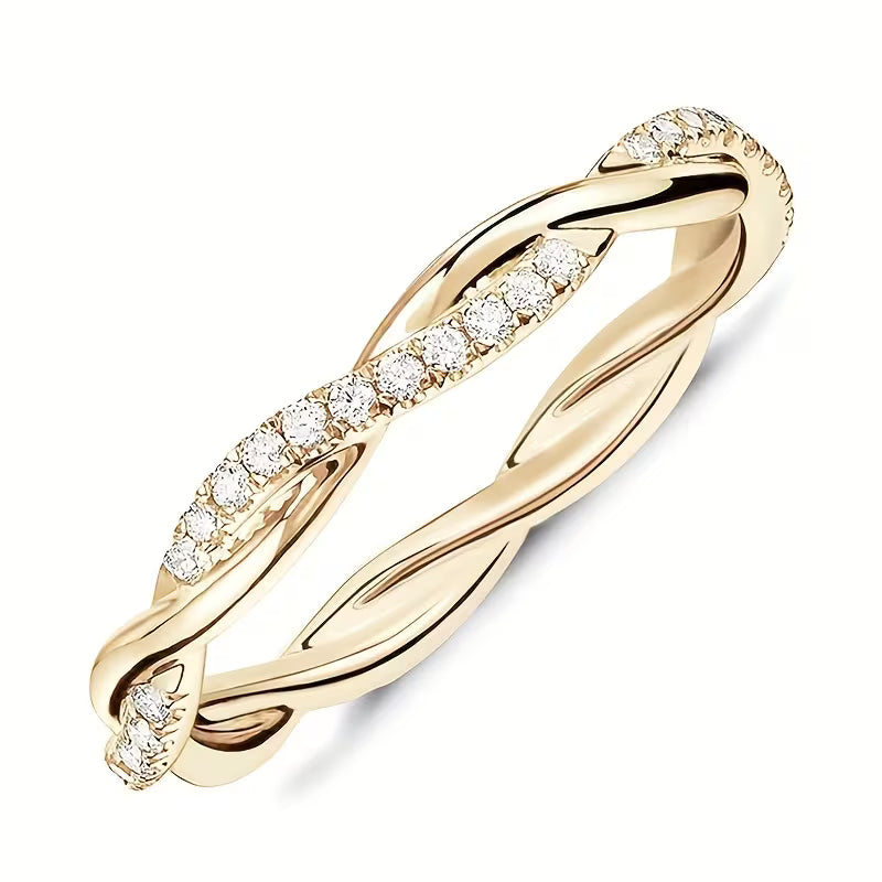 Two Style Accent Ring | Guld
