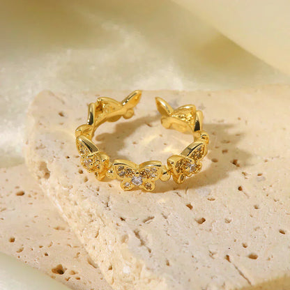 Colleen Fjäril Guld Ring