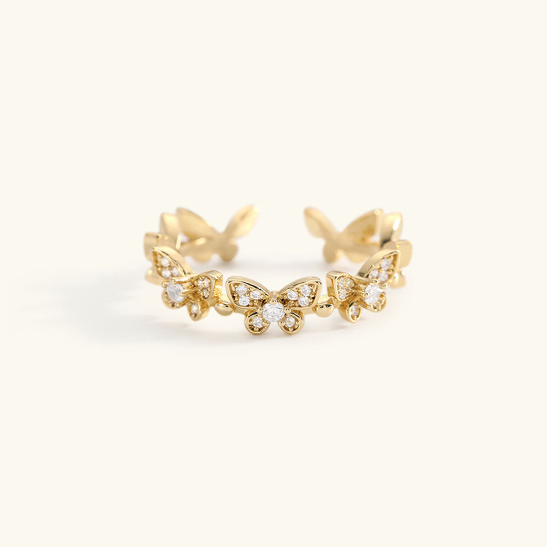 Colleen Fjäril Guld Ring