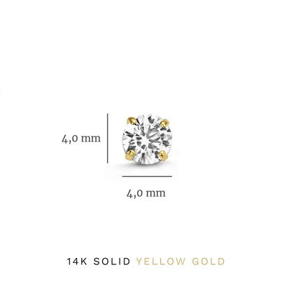 Larmes de Lune Sten Örhängen Set | Guld