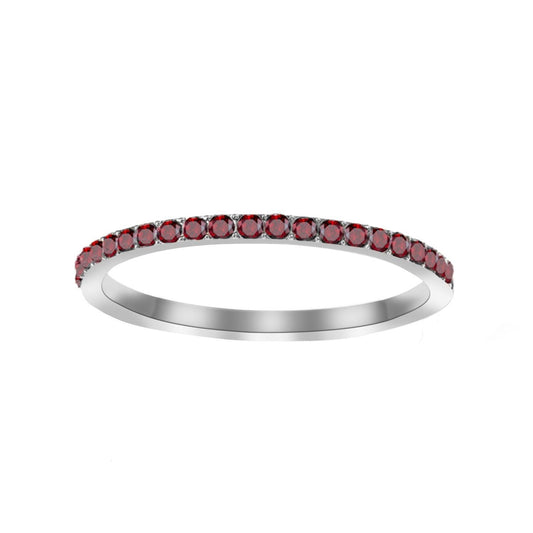 Soraya Rubelis Ring | Vitguld