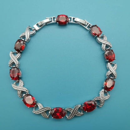 Alendra Flameaux Armband | Vitguld