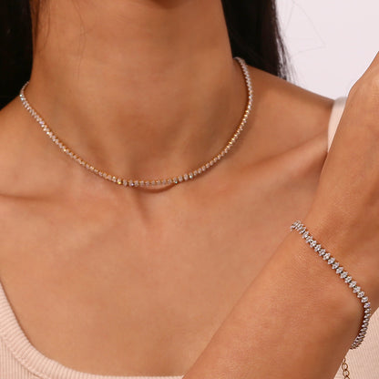 Wisteria Diamant Tennishalsband