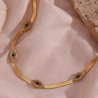 Faunne Guld Halsband