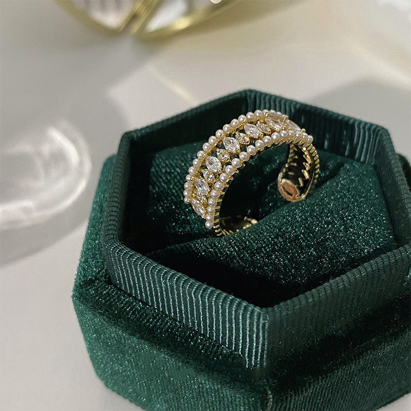 Elodie Vance Ring Set | Guld