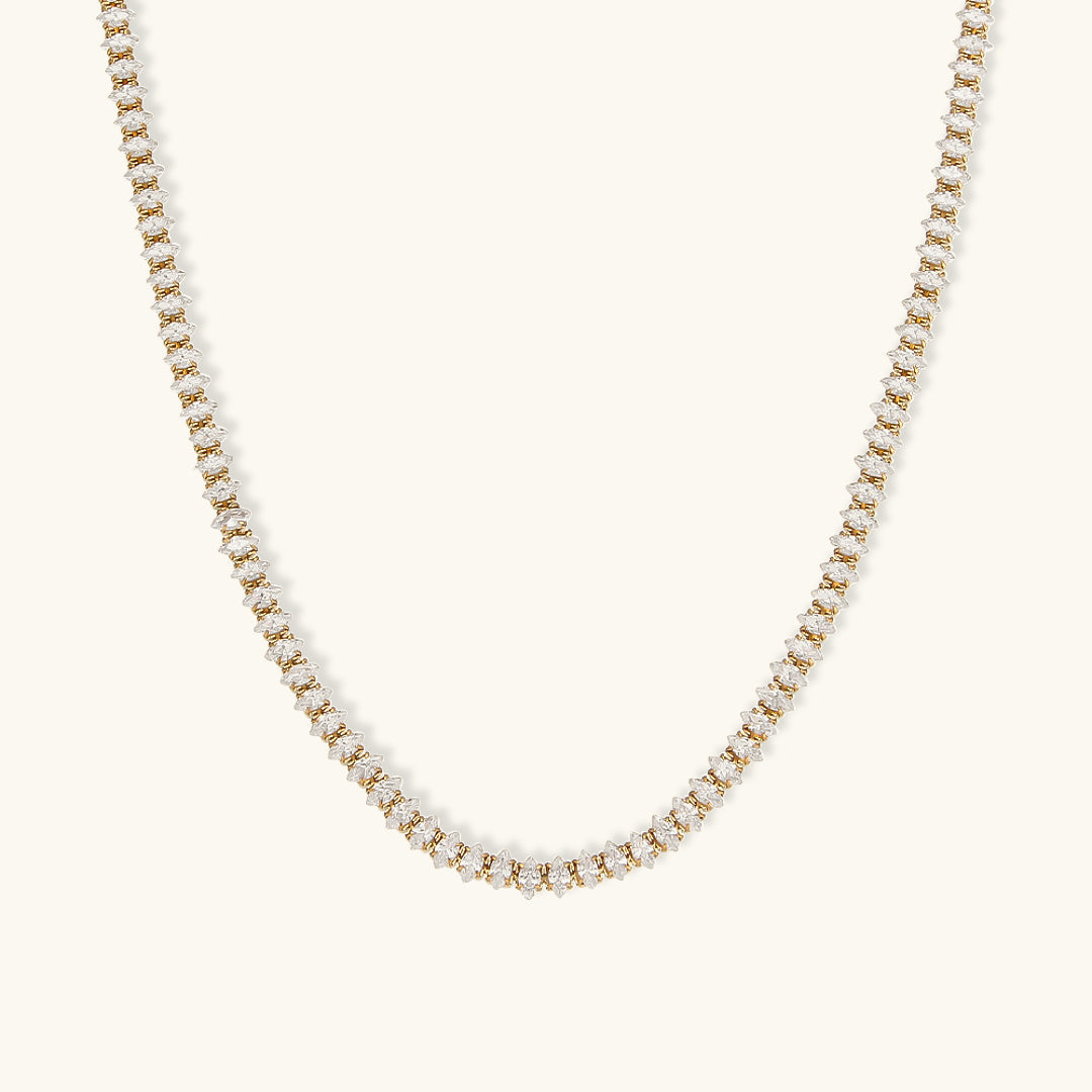 Wisteria Diamant Tennishalsband