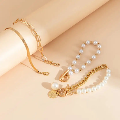 Premium Lagrad Pärlarmband Set