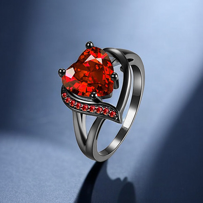 Calindra Rosethorne Ring | Vitguld