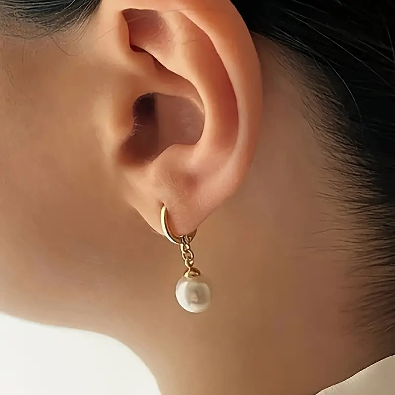 Gyllene Grace Pärl Smycke Set | Guld