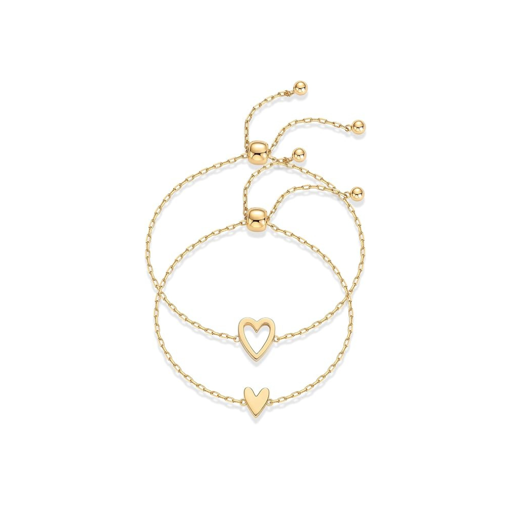 Radiant Hjärta Armband | Guld