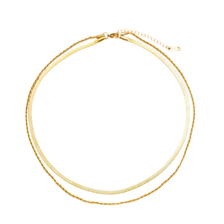 Juliana Solvia Halsband | Guld