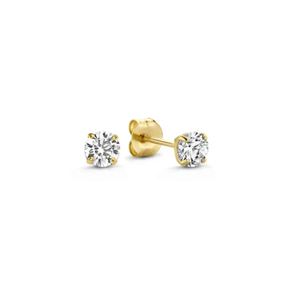 Larmes de Lune Sten Örhängen Set | Guld
