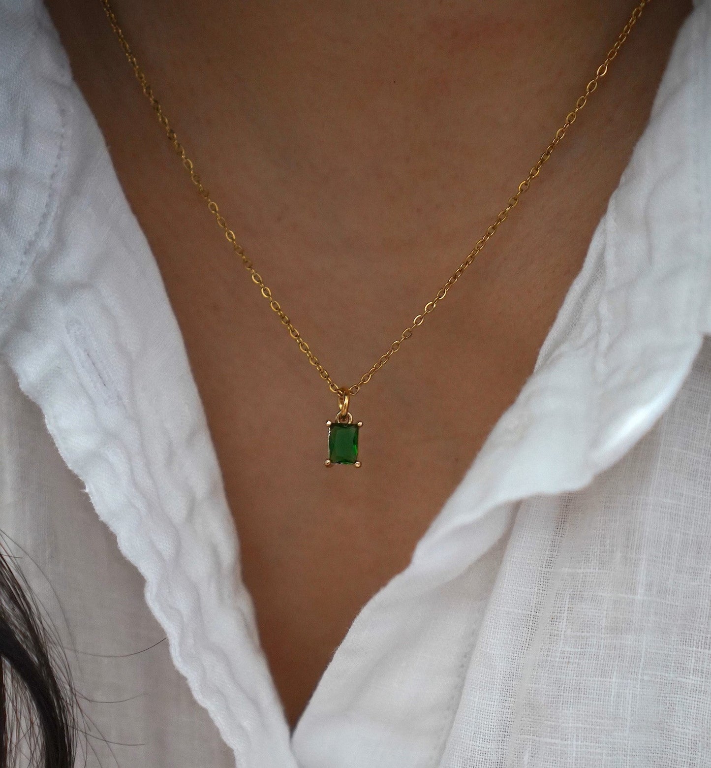 Emi Grön Halsband