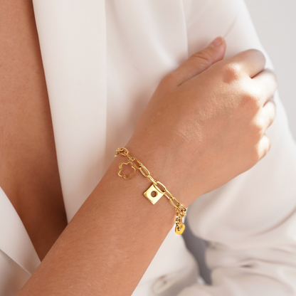 Lyck Daisy Berlockarmband