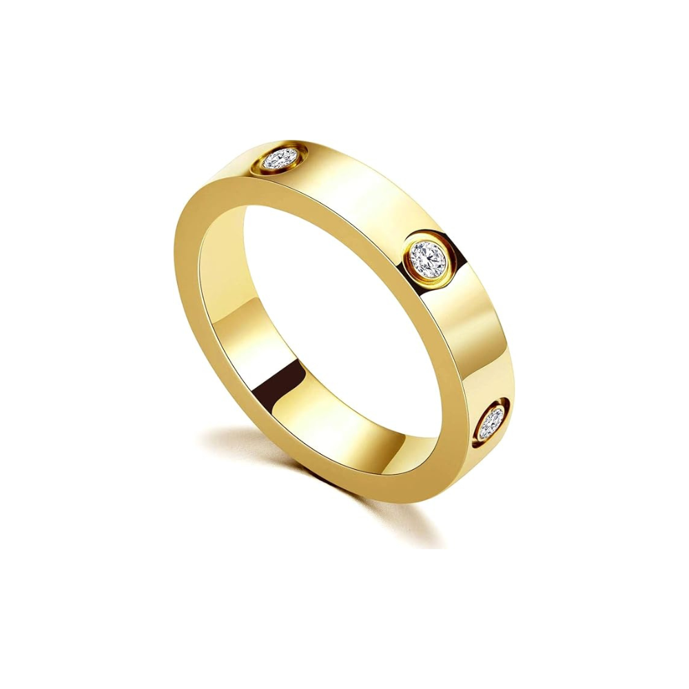 Promise Band Ring | Guld